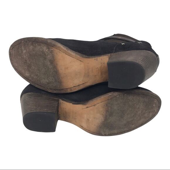rag & bone Durham Chelsea Ankle Booties-Italian Waxed Suede-Size 37.5-US 7 1/2 - Picture 7 of 15